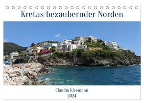 Kretas bezaubernder Norden (Tischkalender 2024 DIN A5 quer), CALVENDO Monatskalender von Kleemann,  Claudia