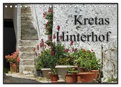 Kretas Hinterhof (Tischkalender 2024 DIN A5 quer), CALVENDO Monatskalender von Flori0,  Flori0