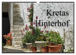 Kretas Hinterhof (Wandkalender 2024 DIN A3 quer), CALVENDO Monatskalender von Flori0,  Flori0