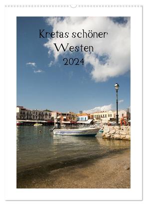 Kretas schöner Westen (Wandkalender 2024 DIN A2 hoch), CALVENDO Monatskalender von Streiparth,  Katrin