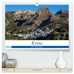 Kretas wilder Süden (hochwertiger Premium Wandkalender 2024 DIN A2 quer), Kunstdruck in Hochglanz von Krohne,  Reinhard
