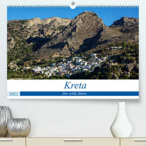 Kretas wilder Süden (Premium, hochwertiger DIN A2 Wandkalender 2022, Kunstdruck in Hochglanz) von Krohne,  Reinhard
