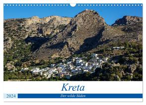 Kretas wilder Süden (Wandkalender 2024 DIN A3 quer), CALVENDO Monatskalender von Krohne,  Reinhard
