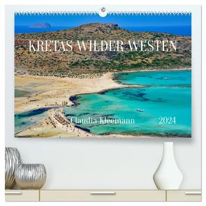 Kretas Wilder Westen (hochwertiger Premium Wandkalender 2024 DIN A2 quer), Kunstdruck in Hochglanz von Kleemann,  Claudia