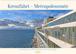 Kreuzfahrt – Metropolentour (Wandkalender 2024 DIN A2 quer) von Graupner,  Denise