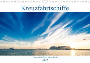 Kreuzfahrtschiffe 2022 (Wandkalender 2022 DIN A4 quer) von Tuschy,  Micha