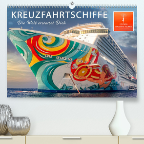 Kreuzfahrtschiffe – die Welt erwartet Dich (Premium, hochwertiger DIN A2 Wandkalender 2023, Kunstdruck in Hochglanz) von Roder,  Peter