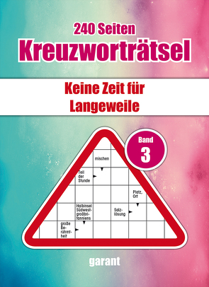 Kreuzworträtsel im Taschenbuchformat 3 von garant Verlag GmbH