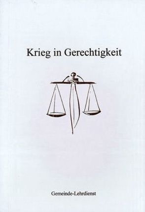 Krieg in Gerechtigkeit von Sasek,  Ivo