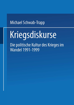 Kriegsdiskurse von Schwab-Trapp,  Michael