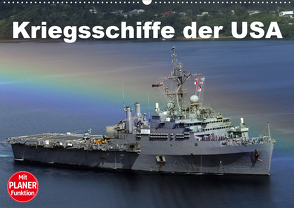Kriegsschiffe der USA (Wandkalender 2021 DIN A2 quer) von Stanzer,  Elisabeth