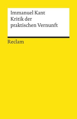 Kritik der praktischen Vernunft von Kant,  Immanuel, Kopper,  Joachim
