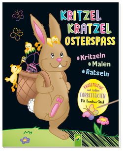 Kritzel-Kratzel-Osterspaß. Kratzbuch für Kinder ab 5 Jahren von Jones,  Josy