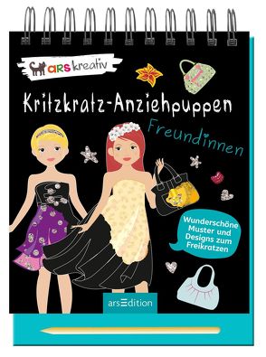 Kritzkratz-Anziehpuppen Freundinnen von Schindler,  Eva