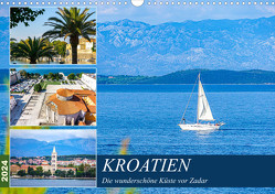 Kroatien Die wunderschöne Küste vor Zadar (Wandkalender 2024 DIN A3 quer) von Nöh,  Christine
