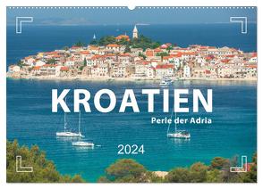 KROATIEN – Perle der Adria (Wandkalender 2024 DIN A2 quer), CALVENDO Monatskalender von Weigt,  Mario