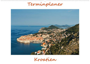 Kroatien, Terminplaner (Wandkalender 2023 DIN A2 quer) von Kirsch,  Gunter