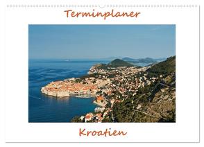 Kroatien, Terminplaner (Wandkalender 2024 DIN A2 quer), CALVENDO Monatskalender von Kirsch,  Gunter