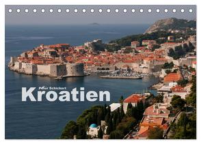 Kroatien (Tischkalender 2024 DIN A5 quer), CALVENDO Monatskalender von Schickert,  Peter