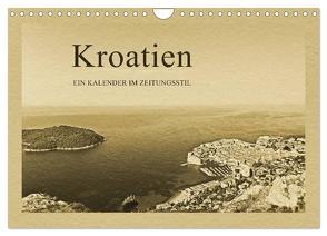 Kroatien (Wandkalender 2024 DIN A4 quer), CALVENDO Monatskalender von Kirsch,  Gunter