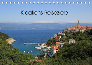 Kroatiens Reiseziele (Tischkalender 2023 DIN A5 quer) von Knof-Hartmann,  Claudia