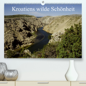 Kroatiens wilde Schönheit (Premium, hochwertiger DIN A2 Wandkalender 2023, Kunstdruck in Hochglanz) von Erlwein,  Winfried