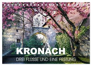 Kronach – drei Flüsse und eine Festung (Tischkalender 2024 DIN A5 quer), CALVENDO Monatskalender von Thoermer,  Val