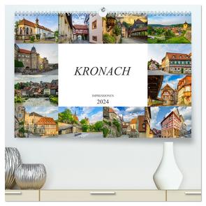 Kronach Impressionen (hochwertiger Premium Wandkalender 2024 DIN A2 quer), Kunstdruck in Hochglanz von Meutzner,  Dirk