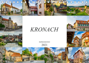 Kronach Impressionen (Tischkalender 2021 DIN A5 quer) von Meutzner,  Dirk