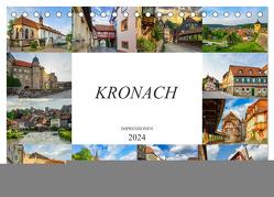Kronach Impressionen (Tischkalender 2024 DIN A5 quer), CALVENDO Monatskalender von Meutzner,  Dirk