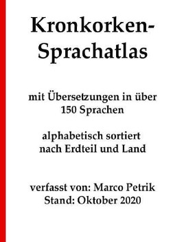 Kronkorken-Sprachatlas von Petrik,  Marco