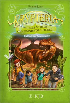 Krypteria – Jules Vernes geheimnisvolle Insel. Im Reich des Tyrannosaurus von Grubing,  Timo, Lenk,  Fabian