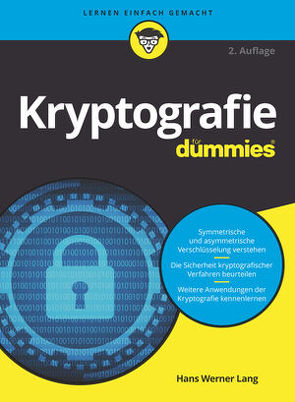 Kryptografie für Dummies von Lang,  Hans Werner