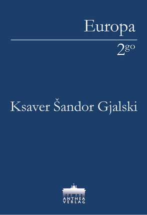 Ksaver Sandor-Gjalski von Völker,  Martin A