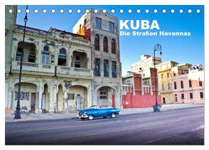 Kuba – Die Straßen Havannas (Tischkalender 2024 DIN A5 quer), CALVENDO Monatskalender von Thiel,  Marco