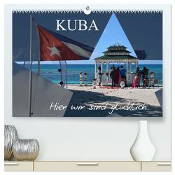 Kuba – Hier sind wir glücklich (hochwertiger Premium Wandkalender 2024 DIN A2 quer), Kunstdruck in Hochglanz von Janusz,  Fryc