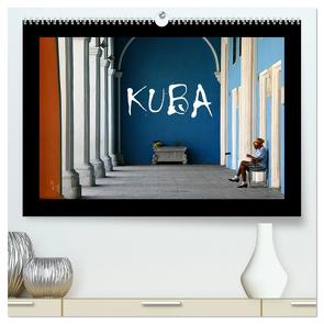 Kuba (hochwertiger Premium Wandkalender 2024 DIN A2 quer), Kunstdruck in Hochglanz von Grundhöfer,  Elke
