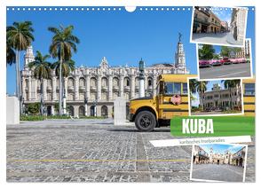 Kuba – karibisches Inselparadies (Wandkalender 2024 DIN A3 quer), CALVENDO Monatskalender von Grellmann,  Tilo