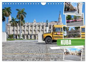 Kuba – karibisches Inselparadies (Wandkalender 2024 DIN A4 quer), CALVENDO Monatskalender von Grellmann,  Tilo
