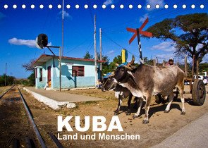 KUBA – Land und Menschen (Tischkalender 2023 DIN A5 quer) von Thiel (www.folkshow.de),  Marco