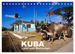 KUBA – Land und Menschen (Tischkalender 2024 DIN A5 quer), CALVENDO Monatskalender von Thiel (www.folkshow.de),  Marco