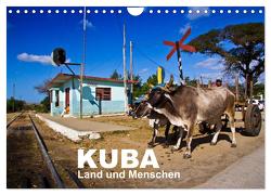 KUBA – Land und Menschen (Wandkalender 2024 DIN A4 quer), CALVENDO Monatskalender von Thiel (www.folkshow.de),  Marco