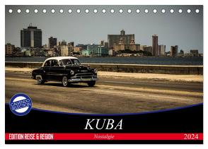 Kuba Nostalgie 2024 (Tischkalender 2024 DIN A5 quer), CALVENDO Monatskalender von & Stefanie Krüger,  Carsten