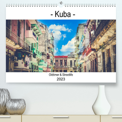 Kuba – Oldtimer & Streetlife (Premium, hochwertiger DIN A2 Wandkalender 2023, Kunstdruck in Hochglanz) von Same