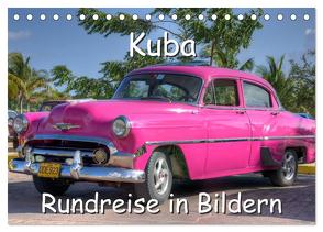 Kuba – Rundreise in Bildern (Tischkalender 2024 DIN A5 quer), CALVENDO Monatskalender von Birzer,  Christian