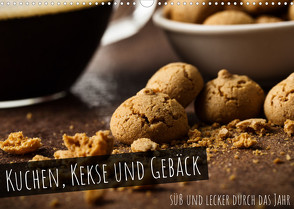 Kuchen, Kekse und Gebäck – süß und lecker durch das Jahr (Wandkalender 2023 DIN A3 quer) von Rettenberger,  Martin