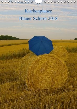 Küchenplaner Blauer Schirm (Wandkalender 2018 DIN A4 hoch) von Zahn,  André