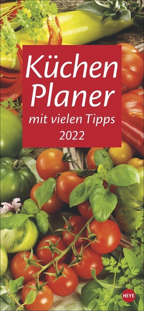 Küchenplaner Kalender 2022 von Heye