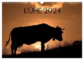 Kühe 2024 (Wandkalender 2024 DIN A3 quer), CALVENDO Monatskalender von Ruiz del Olmo,  Jorge