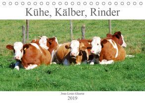 Kühe, Kälber, Rinder (Tischkalender 2019 DIN A5 quer) von Glineur,  Jean-Louis